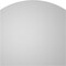 Ekena Millwork Arch Top Surface Mount PVC Gable Vent: Functional, w/ 3-1/2"W x 1"P Standard Frame, 26"W x 26"H GVPAR26X2601SF - alternate 3